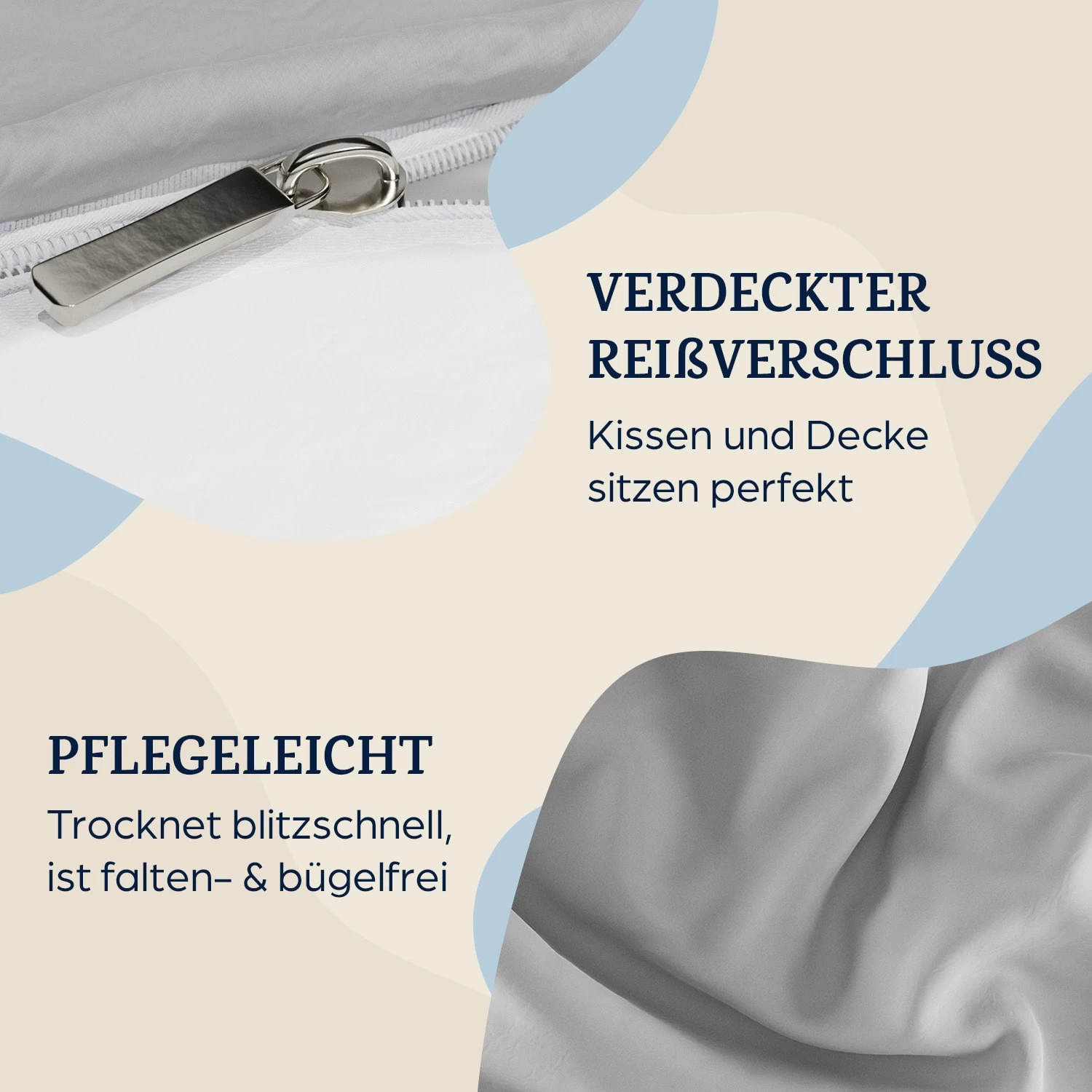 Soft Wonder-Edition Bettwäsche 140x200 Cm Mikrofaser 3 Soft Wonder-Edition Bettwäsche 140x200 Cm Mikrofaser – Bild 3