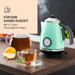 Aquavita Chalet Wasserkocher 1,7 Liter 2200 Watt Temperaturanzeige Edelstahl 11 Aquavita Chalet Wasserkocher 1,7 Liter 2200 Watt Temperaturanzeige Edelstahl -Küchengeräte Verkäufe 10040040 de 0004 logo