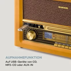 Belle Epoque 1906 Retro-Stereoanlage CD FM USB MP3 REC AUX -Küchengeräte Verkäufe 10040054 de 0003 logo