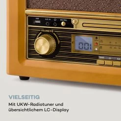Belle Epoque 1906 Retro-Stereoanlage CD FM USB MP3 REC AUX -Küchengeräte Verkäufe 10040054 de 0006 logo