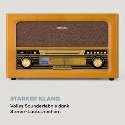 Belle Epoque 1906 Retro-Stereoanlage CD FM USB MP3 REC AUX -Küchengeräte Verkäufe 10040054 de 0007 logo