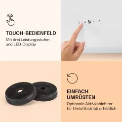 Alina 90 Smart Dunstabzugshaube 90cm 594m³/h LED Ambiente Glasfront -Küchengeräte Verkäufe 10040233 de 0006 logo