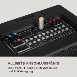 Pro Spin 8 Karaoke-System 12,1" Touchdisplay 2 Mic WiFi BT USB TF HDMI 17 Pro Spin 8 Karaoke-System 12,1" Touchdisplay 2 Mic WiFi BT USB TF HDMI -Küchengeräte Verkäufe 10040306 de 0008 logo