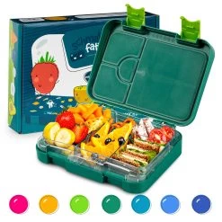 Junior Lunchbox 6 Fächer 21,3 X 15 X 4,5 Cm (BxHxT) BPA-frei