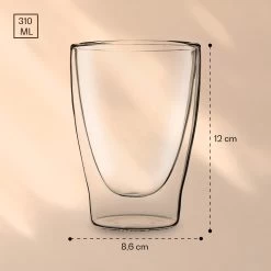 DUOS Doppelwandiges Glas | Thermoglas | 310 Ml | Trinkglas | Espressoglas, Teeglas, Shotglas | Für Heiße Und Kalte Getränke | Borosilikatglas| Hitze- Und Kältebeständig | Handgemacht | Spülmaschinenfest | Schwebe-Effekt 13 DUOS Doppelwandiges Glas | Thermoglas | 310 Ml | Trinkglas | Espressoglas, Teeglas, Shotglas | Für Heiße Und Kalte Getränke | Borosilikatglas| Hitze- Und Kältebeständig | Handgemacht | Spülmaschinenfest | Schwebe-Effekt -Küchengeräte Verkäufe 10040380 yy 0007 logo
