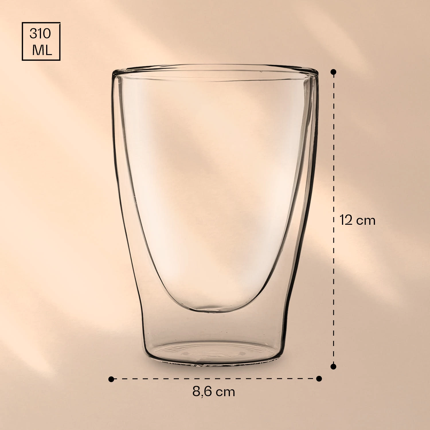 DUOS Doppelwandiges Glas | Thermoglas | 310 Ml | Trinkglas | Espressoglas, Teeglas, Shotglas | Für Heiße Und Kalte Getränke | Borosilikatglas| Hitze- Und Kältebeständig | Handgemacht | Spülmaschinenfest | Schwebe-Effekt 7 DUOS Doppelwandiges Glas | Thermoglas | 310 Ml | Trinkglas | Espressoglas, Teeglas, Shotglas | Für Heiße Und Kalte Getränke | Borosilikatglas| Hitze- Und Kältebeständig | Handgemacht | Spülmaschinenfest | Schwebe-Effekt – Bild 7