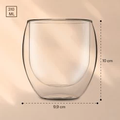 DUOS Jumbo Doppelwandiges Glas 310 Ml Thermofunktion Edelstahl-Löffel -Küchengeräte Verkäufe 10040396 yy 0007 logo