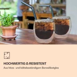 DUOS Jumbo Doppelwandiges Glas 410 Ml Thermofunktion Inkl. Edelstahl-Löffel -Küchengeräte Verkäufe 10040397 de 0003 logo