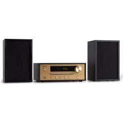 Berklee HiFi Stereo System BT Stereo-Lautsprecher UKW MP3 USB Line-In