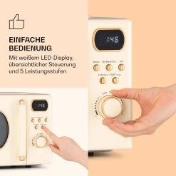 Julieta Mikrowelle Mit Grill 20l 700 / 800 W Ø25,5cm 8 Programme 11 Julieta Mikrowelle Mit Grill 20l 700 / 800 W Ø25,5cm 8 Programme -Küchengeräte Verkäufe 10040731 de 0005 logo