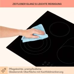 Virtuosa 5 Einbaukochfeld 5 Zonen 8500W Glaskeramik -Küchengeräte Verkäufe 10041117 de 0007 usp