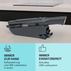 LARMA Akku-Handstaubsauger Kabellos Beutellos Akkubetrieben 32 Min Laufzeit Max. -Küchengeräte Verkäufe 10041135 de 0004 usp