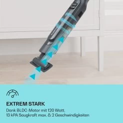 LARMA Akku-Handstaubsauger Kabellos Beutellos Akkubetrieben 32 Min Laufzeit Max. -Küchengeräte Verkäufe 10041135 de 0005 usp