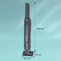 LARMA Akku-Handstaubsauger Kabellos Beutellos Akkubetrieben 32 Min Laufzeit Max. -Küchengeräte Verkäufe 10041135 yy 0011 dimensions