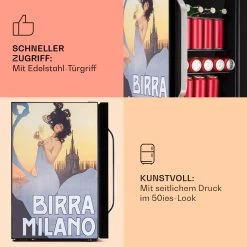 Beersafe 70 Birra Milano Edition Kühlschrank 70 Liter 3 Böden Panoramaglastür Edelstahl 11 Beersafe 70 Birra Milano Edition Kühlschrank 70 Liter 3 Böden Panoramaglastür Edelstahl -Küchengeräte Verkäufe 10041180 de 0004 usp