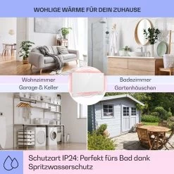Bansin Crystal Smart Konvektions-Heizgerät 1500W 5 - 50 °C App-Steuerung -Küchengeräte Verkäufe 10041210 de 0005 usp