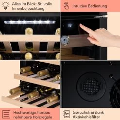 El Dorado 89 Humidor & Weinkühlschrank Touch 89L LED -Küchengeräte Verkäufe 10041276 de 0005 logo