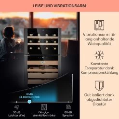El Dorado 108 Humidor & Weinkühlschrank Touch 108L LED -Küchengeräte Verkäufe 10041277 de 0003 logo