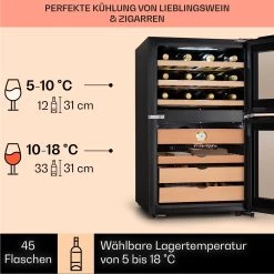 El Dorado 108 Humidor & Weinkühlschrank Touch 108L LED -Küchengeräte Verkäufe 10041277 de 0004 logo