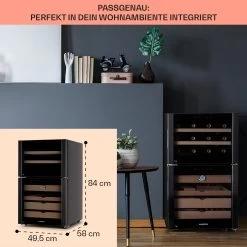 El Dorado 108 Humidor & Weinkühlschrank Touch 108L LED -Küchengeräte Verkäufe 10041277 de 0006 logo