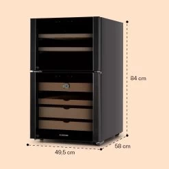 El Dorado 108 Humidor & Weinkühlschrank Touch 108L LED -Küchengeräte Verkäufe 10041277 yy 0008 dimensions