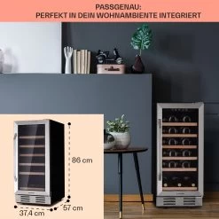 Vinovilla 29 Built-In Weinkühlschrank 81 L / 29 Fl. Glastür Edelstahl -Küchengeräte Verkäufe 10041304 de 0006 logo