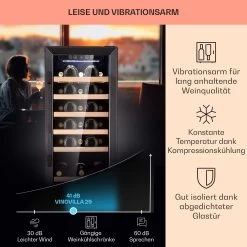 Vinovilla 29 Built-In Weinkühlschrank 81 L / 29 Fl. 1 Zone Glastür Edelstahl 11 Vinovilla 29 Built-In Weinkühlschrank 81 L / 29 Fl. 1 Zone Glastür Edelstahl -Küchengeräte Verkäufe 10041309 de 0004 logo