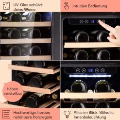 Vinovilla 29 Built-In Weinkühlschrank 81 L / 29 Fl. 1 Zone Glastür Edelstahl 12 Vinovilla 29 Built-In Weinkühlschrank 81 L / 29 Fl. 1 Zone Glastür Edelstahl -Küchengeräte Verkäufe 10041309 de 0005 logo
