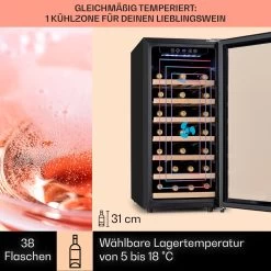 Vinamour 38 Uno Weinkühlschrank -Küchengeräte Verkäufe 10041312 de 0003 logo