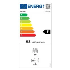 Vinamour 38 Uno Weinkühlschrank -Küchengeräte Verkäufe 10041312 energy label