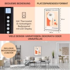 Wonderwall Air Art Smart Infrarotheizung 60x80cm 500W Wandinstallation App-Steuerung Abstrakt 10 Wonderwall Air Art Smart Infrarotheizung 60x80cm 500W Wandinstallation App-Steuerung Abstrakt -Küchengeräte Verkäufe 10041362 de 0005 usp