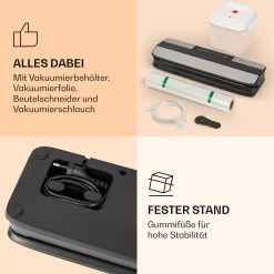 Forli Vakuumierer 75 KPa Inkl. Behälter Beutel Vakuumierschlauch -Küchengeräte Verkäufe 10041374 de 0007 logo