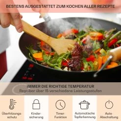 Magnichef 4 Einbaukochfeld Induktion 4 Zonen 7000W Glaskeramik -Küchengeräte Verkäufe 10041380 de 0005 usp