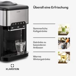 Aqueous Eiswürfelmaschine 3-in-1: Eiswürfel, Wasserspender: Heiß & Kalt 20 Kg/24h -Küchengeräte Verkäufe 10041845 de 0005 usp