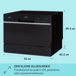 Amazonia 6 Smart Geschirrspüler App-Steuerung Freistehend 1380W -Küchengeräte Verkäufe 10041886 de 0005 usp