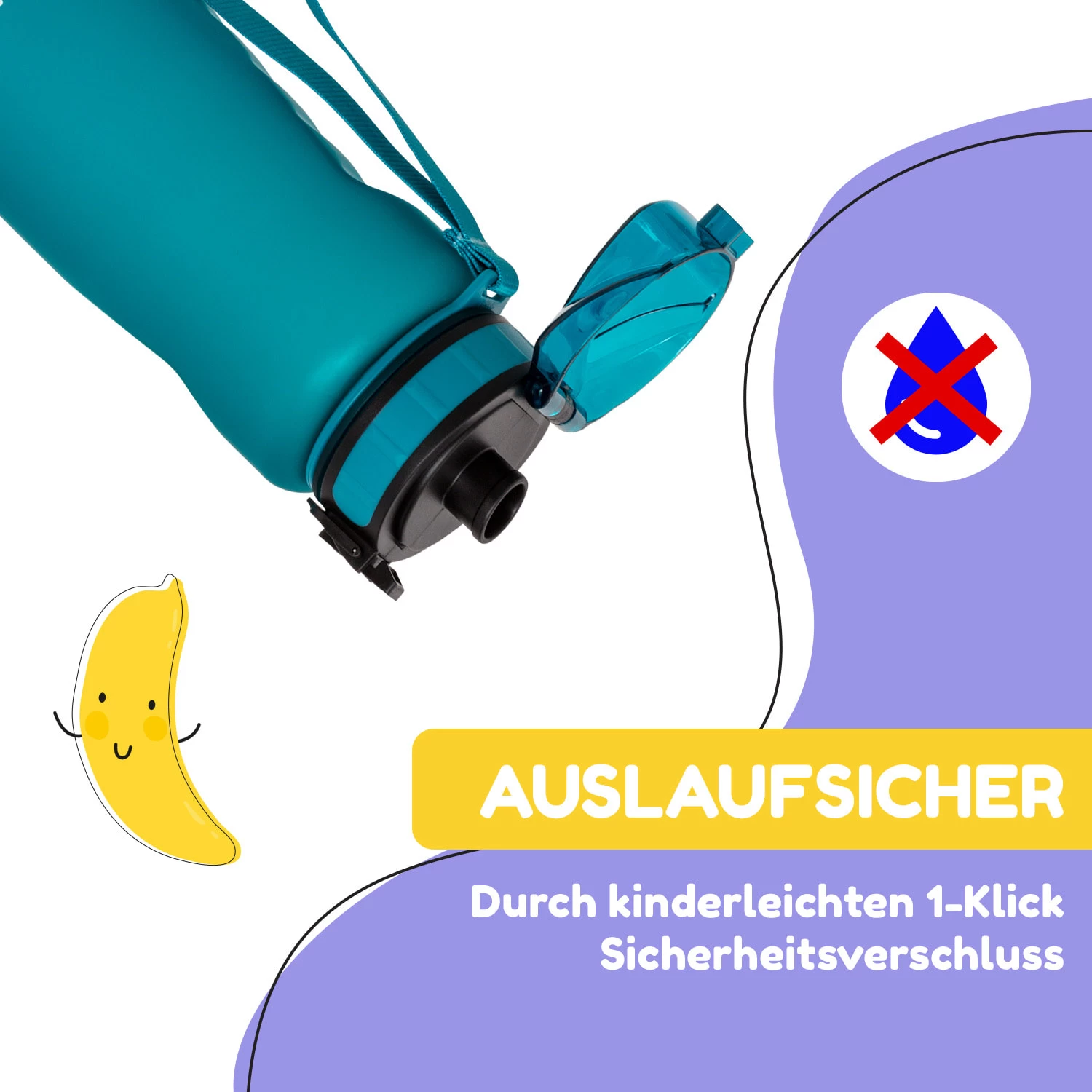 Wakaba Trinkflasche 800 Ml Tritan BPA-frei 3 Wakaba Trinkflasche 800 Ml Tritan BPA-frei – Bild 3