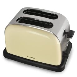 Aquavita Frühstücksset Creme Wasserkocher Toaster Creme -Küchengeräte Verkäufe 60001826 yy 0004 titel title 2 toaster klarstein creme