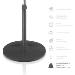 Summerjam Standventilator 2er-Set Standlüfter 50W 3 Stufen Grau -Küchengeräte Verkäufe 60002059 yy 0007 logo Klarstein Summerjam Standventilator grau reedit