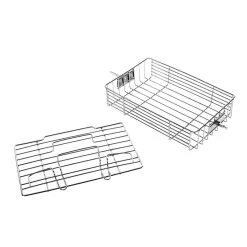 VitAir Zubehör-Set 3-teilig Edelstahl Aluminium-Druckguss -Küchengeräte Verkäufe 60002085 yy 0007 titel Klarstein VitAir Steak Kaefig