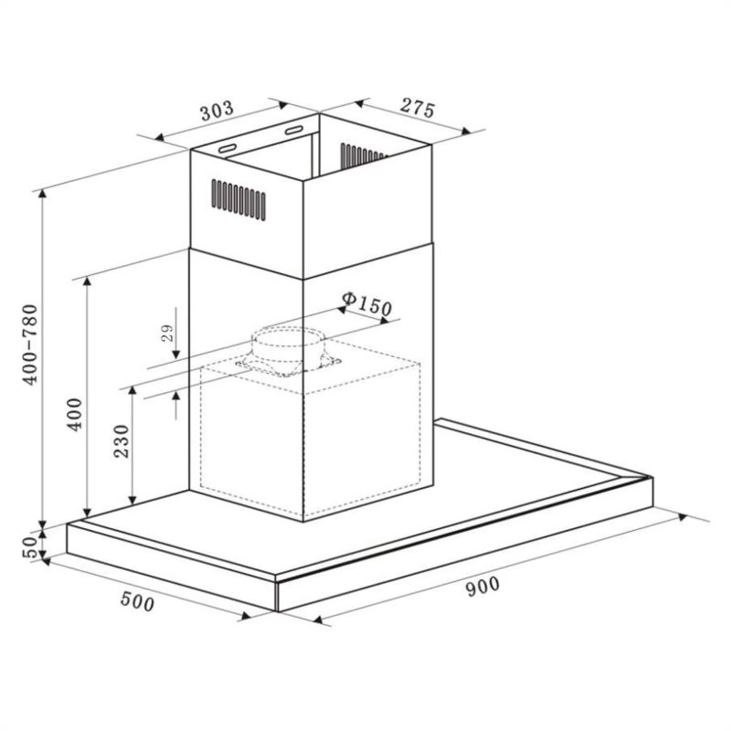 Bon Vivant Blanc Dunstabzugshaube Umluftset Aktivkohlefilter Weiß 6 Bon Vivant Blanc Dunstabzugshaube Umluftset Aktivkohlefilter Weiß – Bild 6