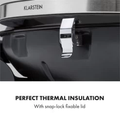 Parforce One 3,5kW 12000BTU 300°C SNJS Gasschlauch Schwarz 16 Parforce One 3,5kW 12000BTU 300°C SNJS Gasschlauch Schwarz -Küchengeräte Verkäufe 60002427 yy 0007 logo Klarstein Parforce One Gasgrill 12000BTU schwarz
