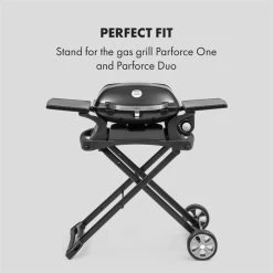Parforce Duo Gasgrill 2 Brenner 4,4kW 15000BTU Gasschlauch Schwarz -Küchengeräte Verkäufe 60002433 yy 0010 logo Klarstein Parforce Stand Grilltisch Zubehoer