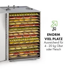 Master Jerky 16 Dörrautomat + Fleischhaken Set 1500W 40-90 °C 15h-Timer Edelstahl Silber 14 Master Jerky 16 Dörrautomat + Fleischhaken Set 1500W 40-90 °C 15h-Timer Edelstahl Silber -Küchengeräte Verkäufe 60002668 de 0006 logo