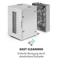 Master Jerky 16 Dörrautomat + Fleischhaken Set 1500W 40-90 °C 15h-Timer Edelstahl Silber 16 Master Jerky 16 Dörrautomat + Fleischhaken Set 1500W 40-90 °C 15h-Timer Edelstahl Silber -Küchengeräte Verkäufe 60002668 de 0008 logo