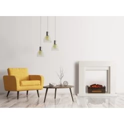 Studio Frame Kamingehäuse-Set Dekokamin + Kamini FX Kamineinsatz | Klassisches Design | MDF | Wandverschraubung | 100 X 88 X 30 Cm | Kamin-Einsatz: 1000/2000W | Täuschend Echte Feuerillusion Mit 2W LED 11 Studio Frame Kamingehäuse-Set Dekokamin + Kamini FX Kamineinsatz | Klassisches Design | MDF | Wandverschraubung | 100 X 88 X 30 Cm | Kamin-Einsatz: 1000/2000W | Täuschend Echte Feuerillusion Mit 2W LED -Küchengeräte Verkäufe 60002704 yy 0003 logo Klarstein Lausanne Frame Gehaeuse Kamini FX