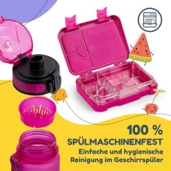 Schmatzfatz Frühstücksset Lunchbox & Trinkflasche Tritan Dicht BPA-frei -Küchengeräte Verkäufe 60002944 de 0005 logo