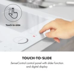 Delicatessa 60 Induktionskochfeld 4 Zonen 7000W Timer Weiß -Küchengeräte Verkäufe US 10033027 uk 0005 logo