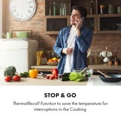 Delicatessa 60 Induktionskochfeld 4 Zonen 7000W Timer Weiß -Küchengeräte Verkäufe US 10033027 uk 0009 logo